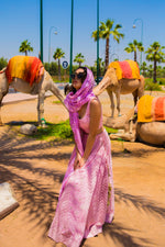 Buy Pink Lehenga Choli Set With Lucknowi Embroidery Online - Sushma Patel