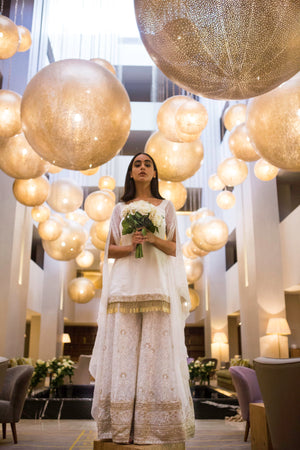 Trendy Pakistani Bridal Wedding Clothes in Atlanta, USA - Custom Made by Top Designer Sushma Patel
